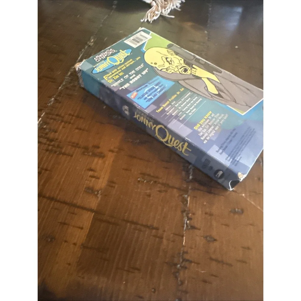 Jonny‎ Quest Dr Zin Master of Evil VHS Cartoon Network Classic